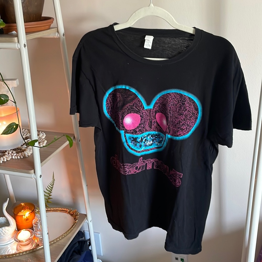 🎧 Vintage Deadmau5 2010 Tour Shirt | EDM Rave Graphic Tee